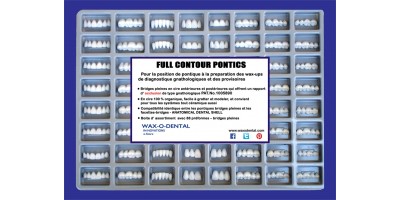 WAX-O-DENTAL FULL CONTOUR PONTICS kit-Art.no.200-00