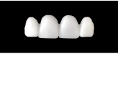 Cod.S18UPPER ANTERIOR : 15x  solid (not hollow) wax bridges, MEDIUM, Square tapering, not arch, (12-22), compatible to Cod.E18UPPER ANTERIOR (hollow), (12-22)